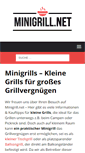 Mobile Screenshot of minigrill.net