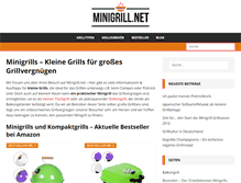 Tablet Screenshot of minigrill.net